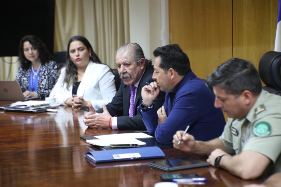 Alcalde y Delegación Presidencial lideran sesión del Comité Policial Regional