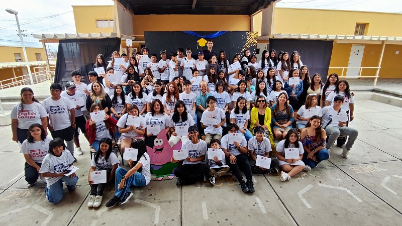 Éxito del Programa English Campers en Caldera