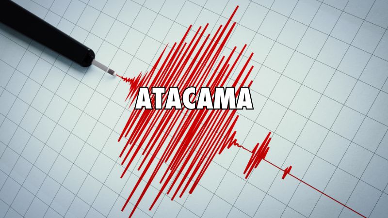 Sismo de 4,3 grados sacude Copiapó y Tierra Amarilla