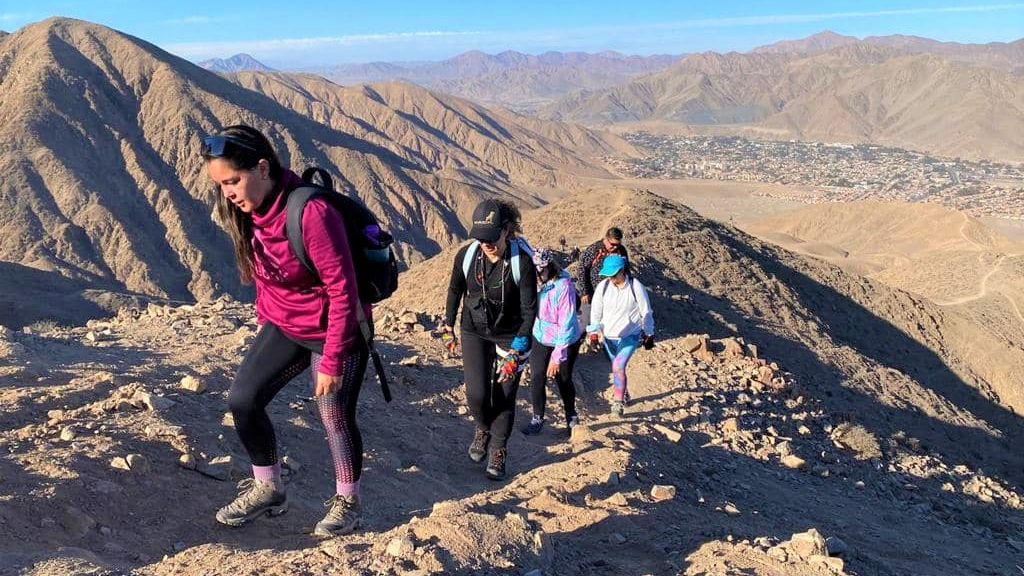 8M: Ascensión vespertina por Cerro la Cruz en Copiapó