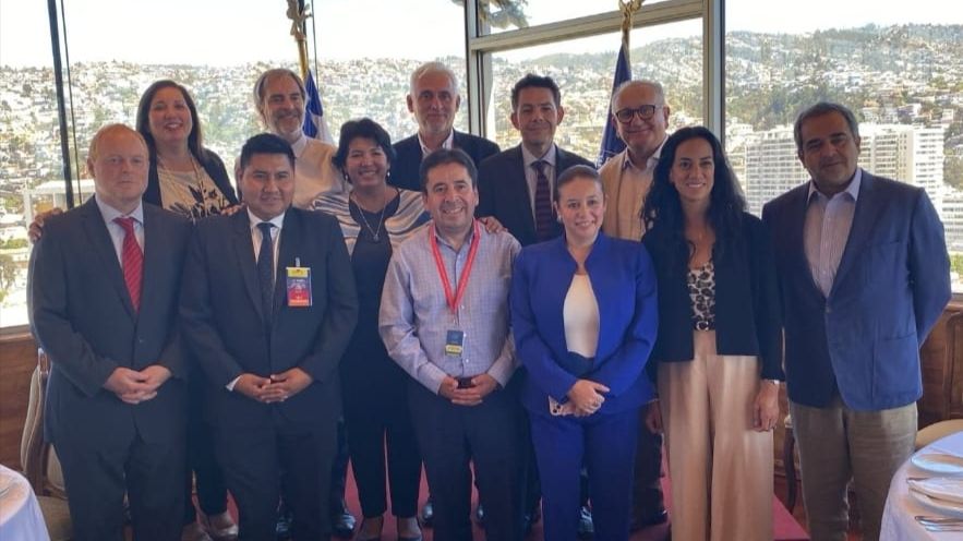 Senadora Provoste lidera seminario por nueva agenda regional
