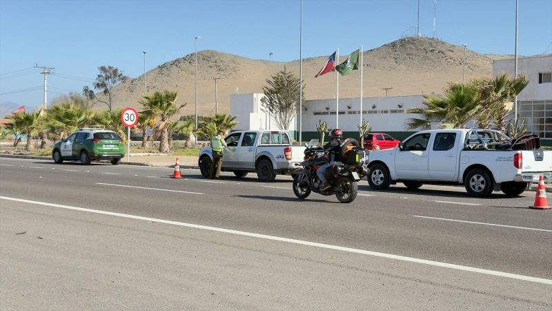 Carabineros intensifican seguridad vial en Ruta 5 Norte